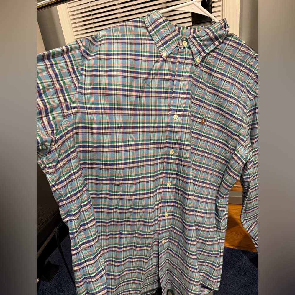 Ralph Lauren Plaid Button-Down Shirt